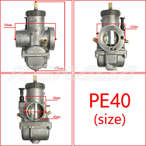 Motorcycle KEIHIN PWK Carburetor 33 34 35 36 38 40 42mm Racing Parts