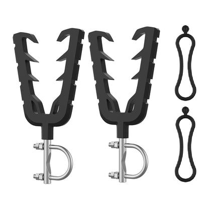 ATV UTV Quad Bike Handle Bar Gun Rack Bow Utility Rack Holder