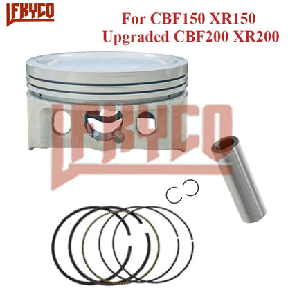 65.5mm Big Bore Motor Piston Rings Kit for Honda CBF150 XR150 Upgraded