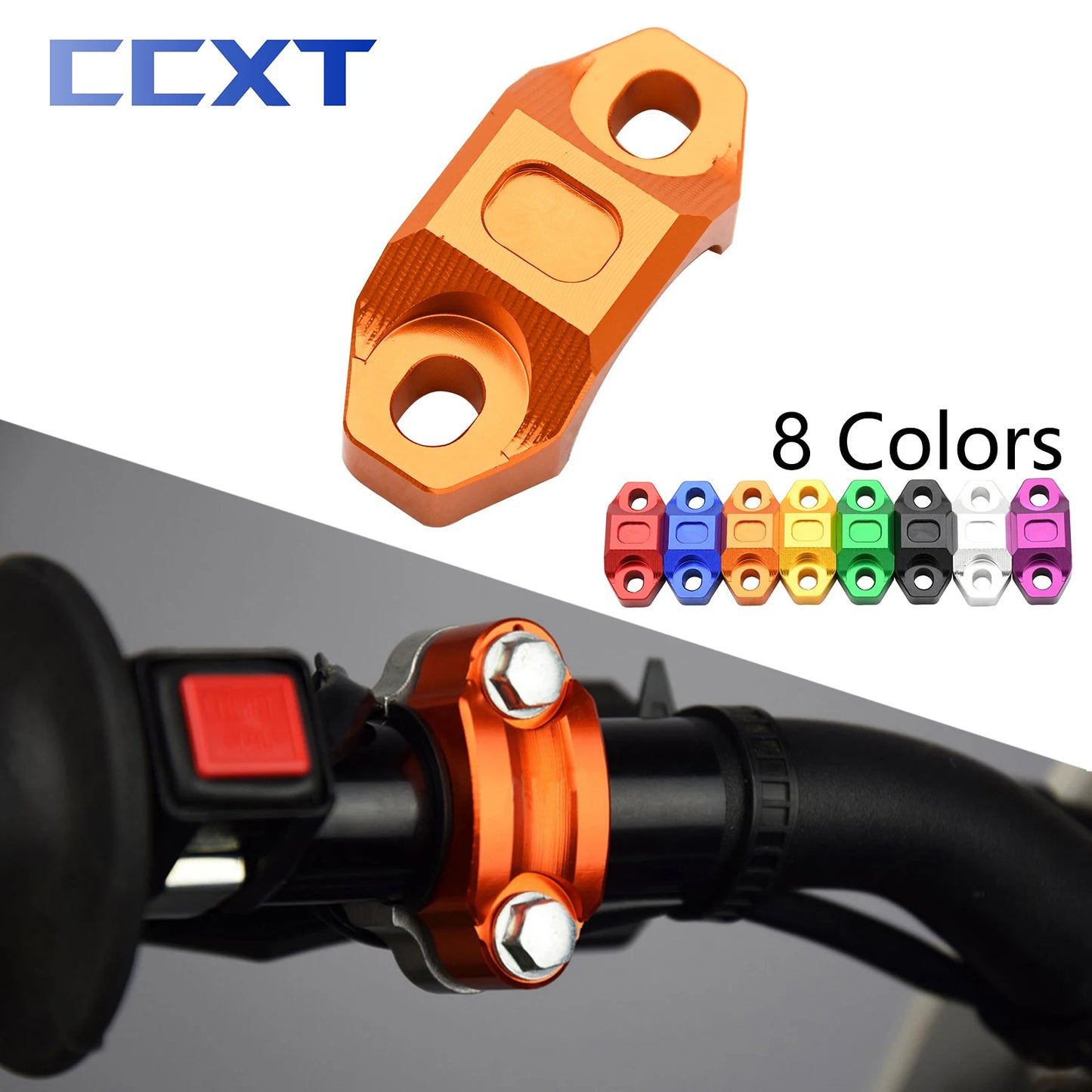 Motorcycle ATV Clutch Brake Master Cylinder Handlebar Bar CNC Clamp