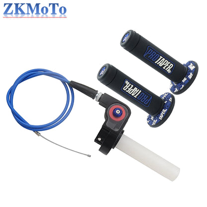 Motorcycle ATV 6 Color 980mm Throttle Cable Accelerator Throttle Crank