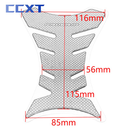 Motorcycle Carbon Fiber Tank Pad Protector For Yamaha Kawasaki Suzuki