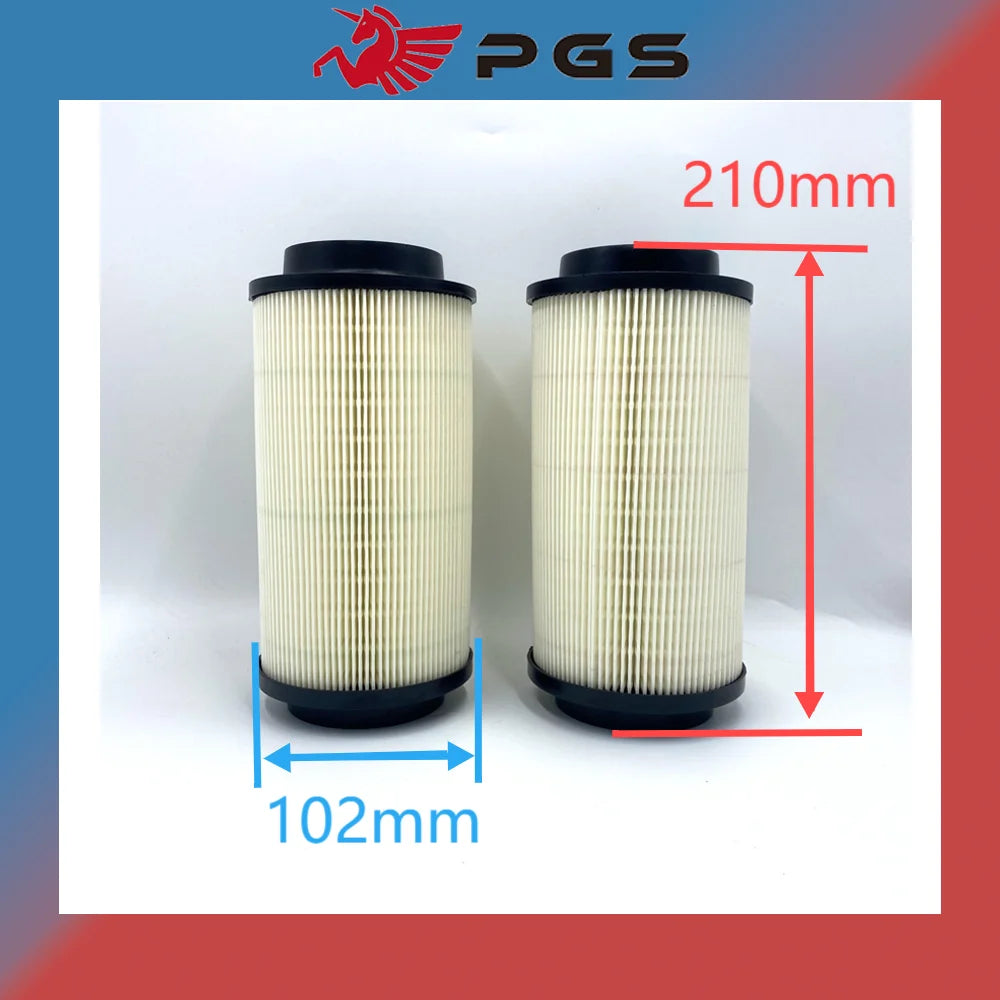 PGS 2PCS Air Filter 7080595 7082101 3088387 For Polaris ATV Sportsman