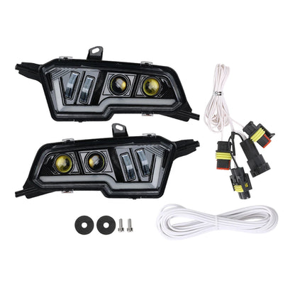 KEMIMOTO ATV LED Headlights Assembly Compatible with Polaris Sportsman