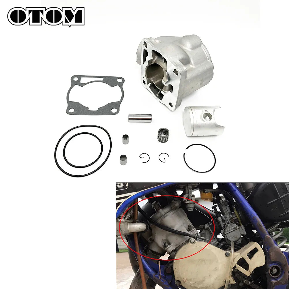 OTOM Motorcycle 47.5mm Cylinder Piston Rings Gasket Kit For YAMAHA